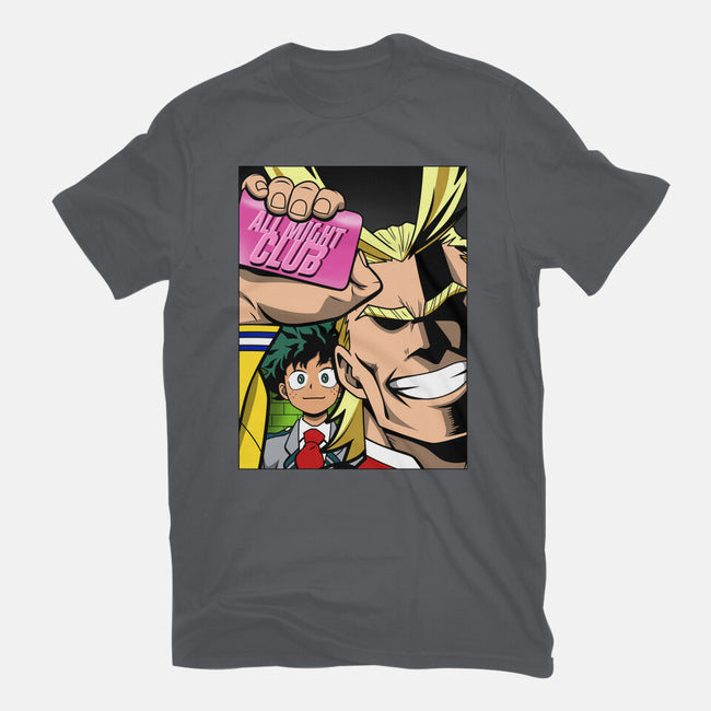 All Might Club-unisex basic tee-Boggs Nicolas