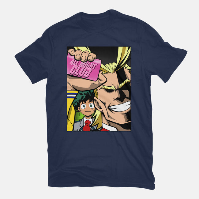 All Might Club-unisex basic tee-Boggs Nicolas