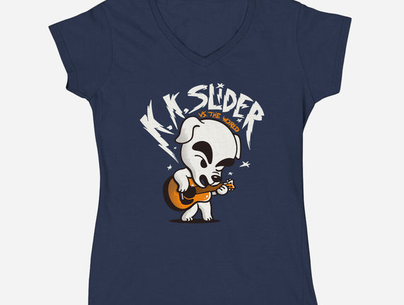 K.K. Slider vs the World