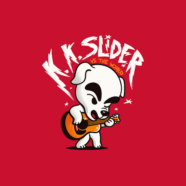 K.K. Slider vs the World-mens premium tee-eduely