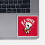 K.K. Slider vs the World-none glossy sticker-eduely