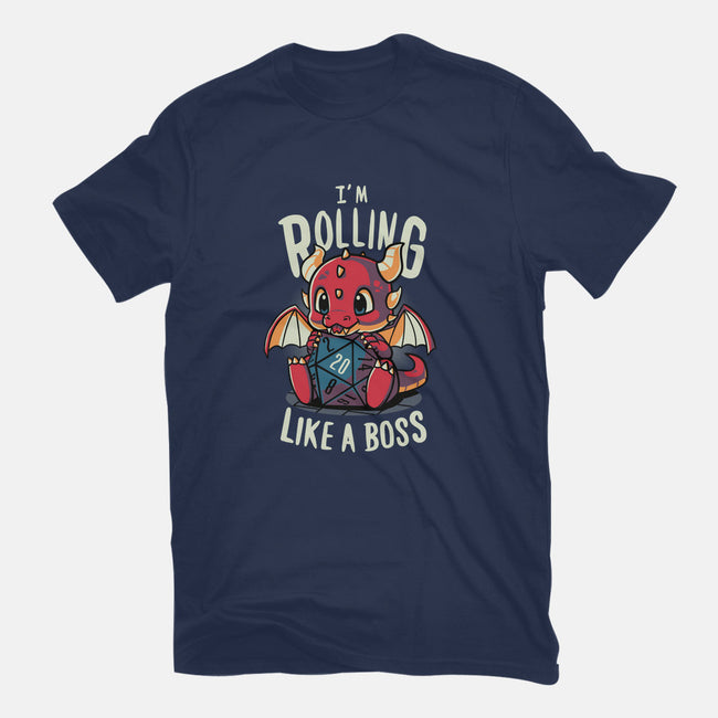 Rolling Like A Boss-mens premium tee-Typhoonic