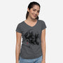 Hunting Grounds-womens v-neck tee-ddjvigo