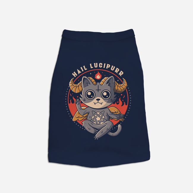 Hail Lucipurr-cat basic pet tank-eduely