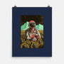 Space Flowers-none matte poster-artofvelazquez