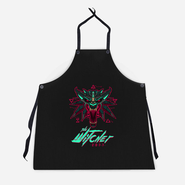 2077-unisex kitchen apron-theteenosaur
