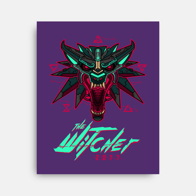 2077-none stretched canvas-theteenosaur