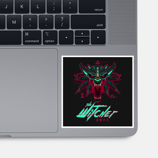 2077-none glossy sticker-theteenosaur