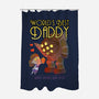 World's Best Big Daddy-none polyester shower curtain-queenmob