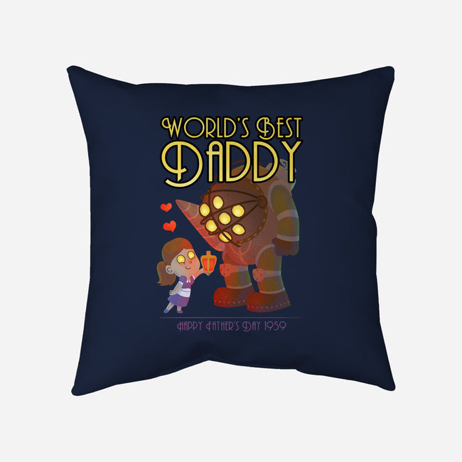 World's Best Big Daddy-none removable cover w insert throw pillow-queenmob