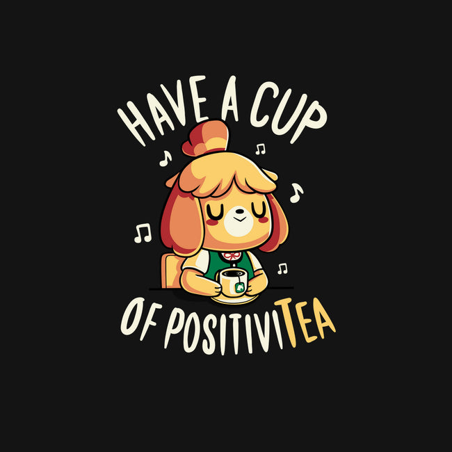 Cup of Positivitea-none glossy sticker-Typhoonic