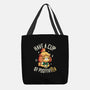 Cup of Positivitea-none basic tote-Typhoonic