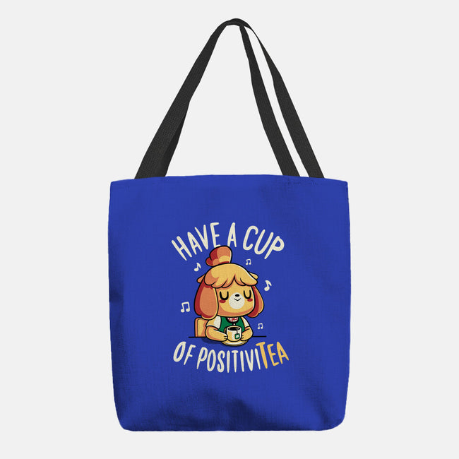 Cup of Positivitea-none basic tote-Typhoonic