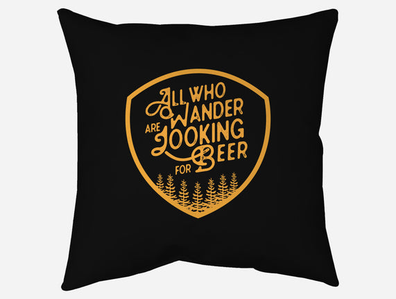 All Who Wander are Looking for Beer