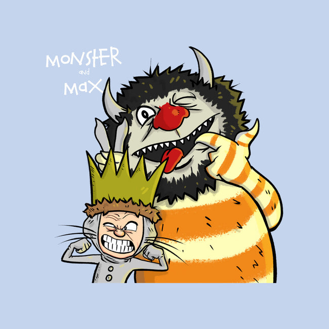 Monster and Max-none removable cover w insert throw pillow-MarianoSan