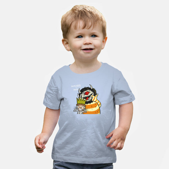 Monster and Max-baby basic tee-MarianoSan