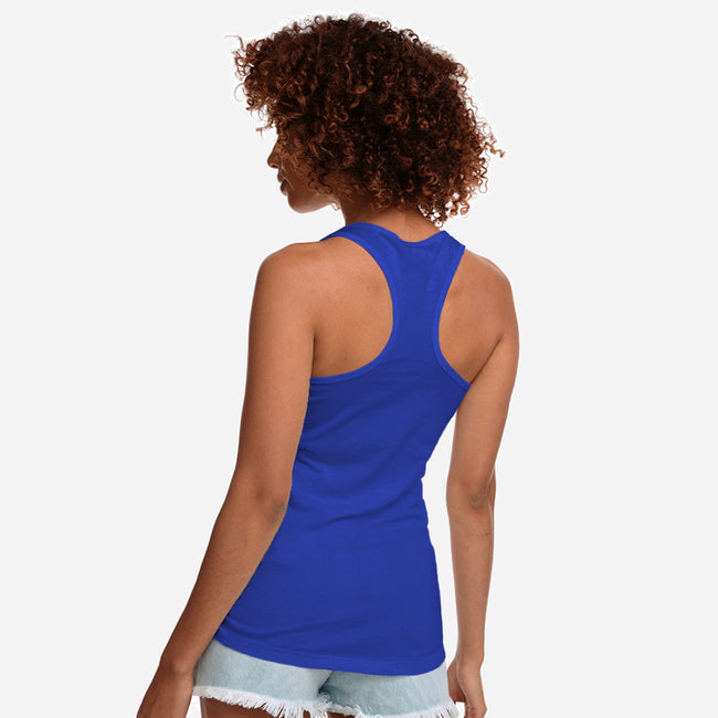 Nothing to Report-womens racerback tank-Odin Campoy