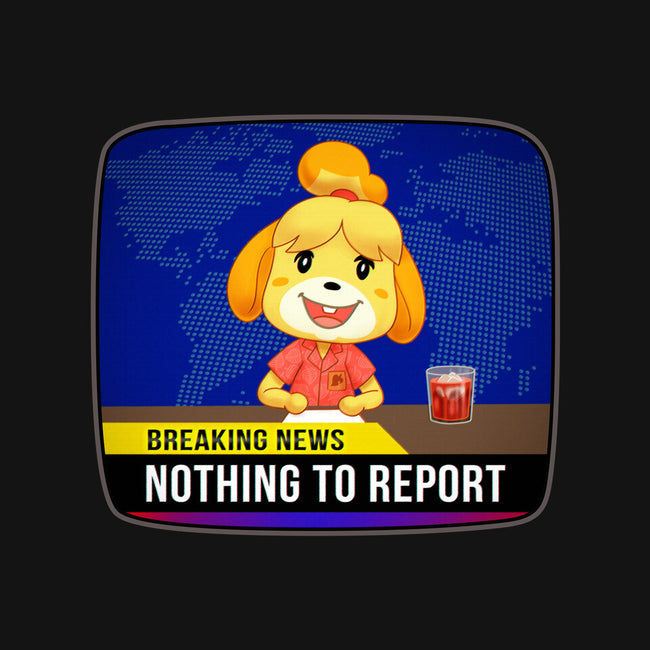 Nothing to Report-none glossy sticker-Odin Campoy