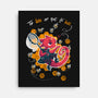 To Bee Or Not To Bee-none stretched canvas-theteenosaur