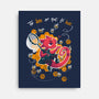 To Bee Or Not To Bee-none stretched canvas-theteenosaur