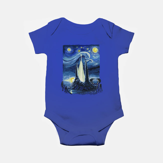 Starry Fantasia-baby basic onesie-daobiwan