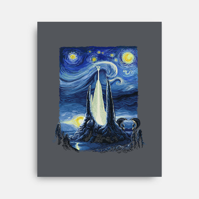 Starry Fantasia-none stretched canvas-daobiwan