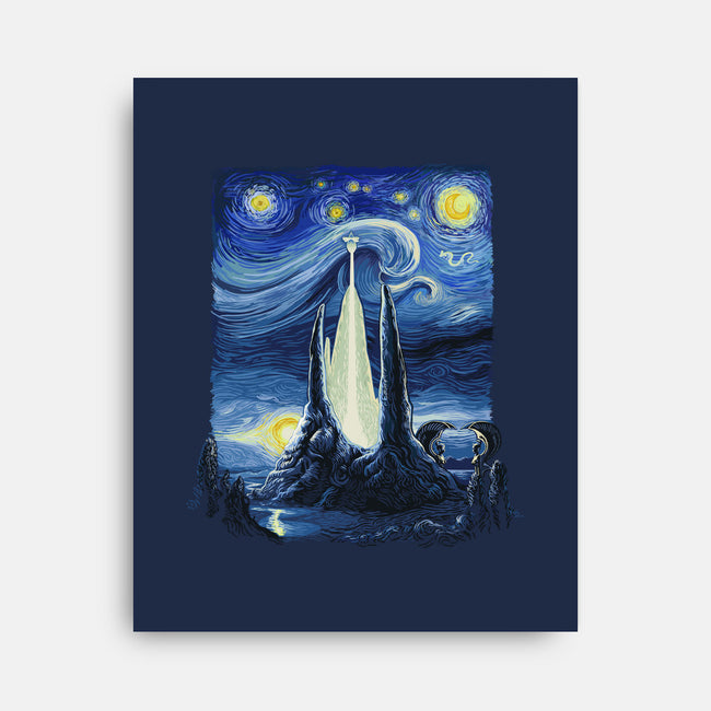Starry Fantasia-none stretched canvas-daobiwan
