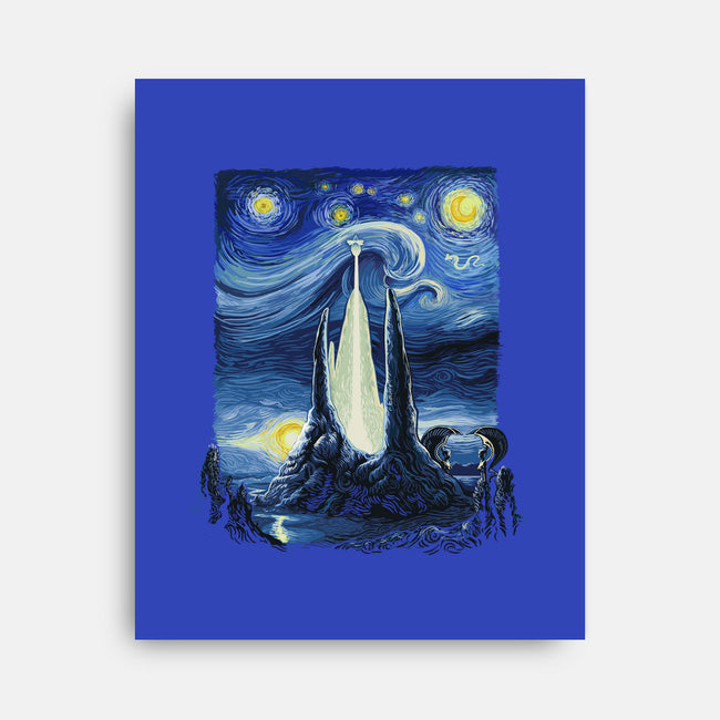 Starry Fantasia-none stretched canvas-daobiwan
