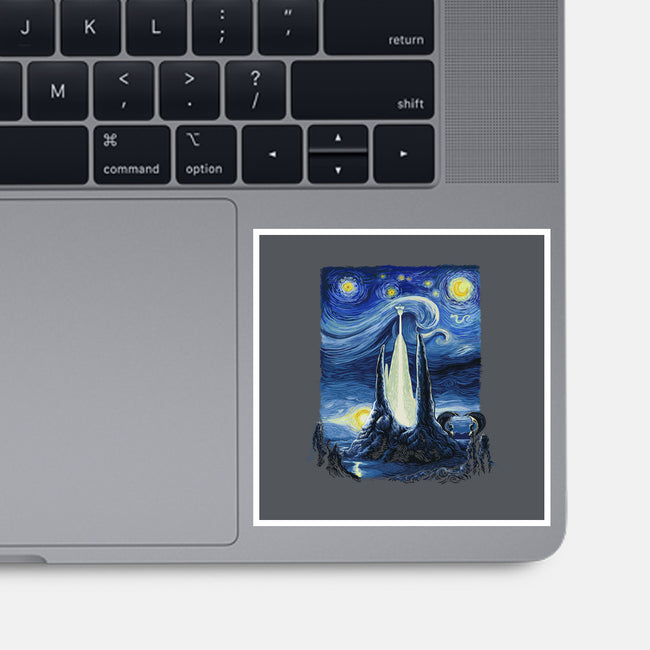 Starry Fantasia-none glossy sticker-daobiwan