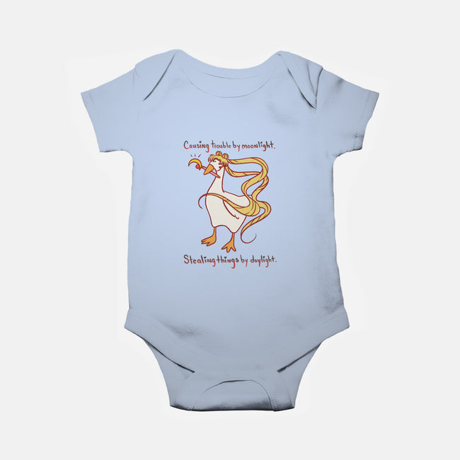 Sailor Goose-baby basic onesie-substitutejiji