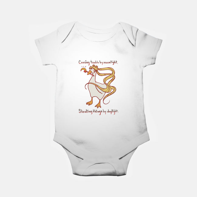 Sailor Goose-baby basic onesie-substitutejiji