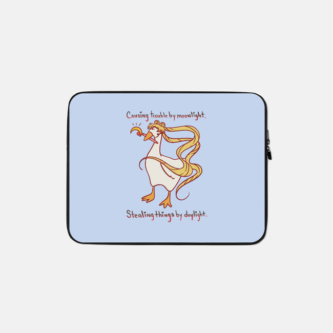 Sailor Goose-none zippered laptop sleeve-substitutejiji
