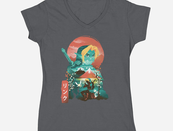Ukiyo-E Hyrule Hero