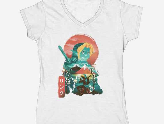 Ukiyo-E Hyrule Hero