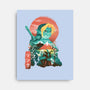 Ukiyo-E Hyrule Hero-none stretched canvas-dandingeroz