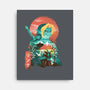 Ukiyo-E Hyrule Hero-none stretched canvas-dandingeroz