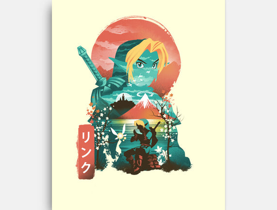 Ukiyo-E Hyrule Hero