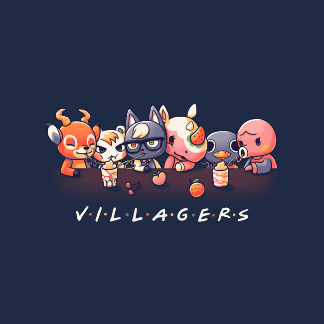 Villagers-none beach towel-Geekydog
