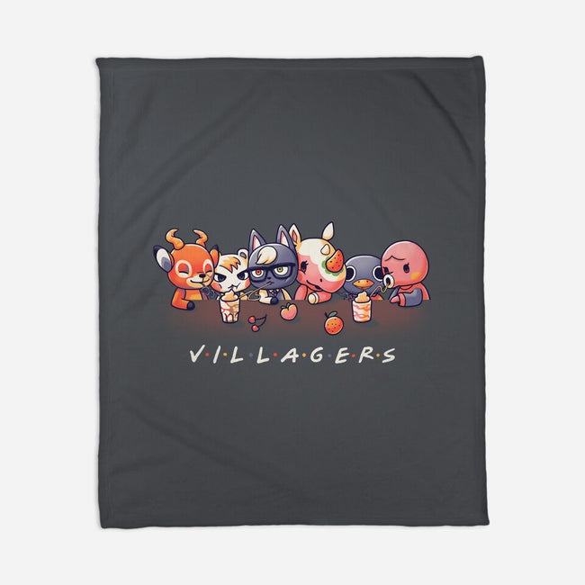 Villagers-none fleece blanket-Geekydog