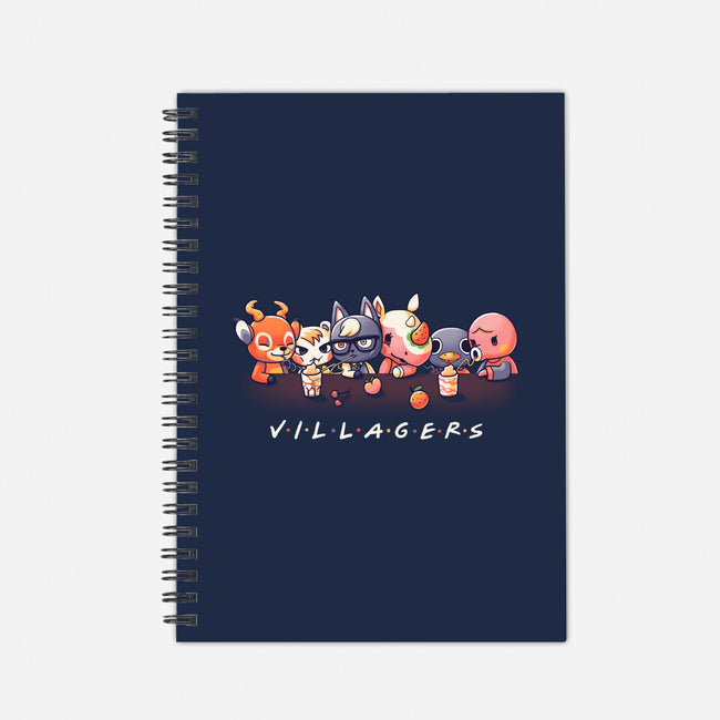 Villagers-none dot grid notebook-Geekydog