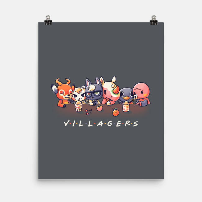 Villagers-none matte poster-Geekydog