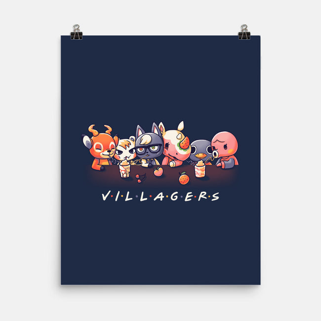 Villagers-none matte poster-Geekydog