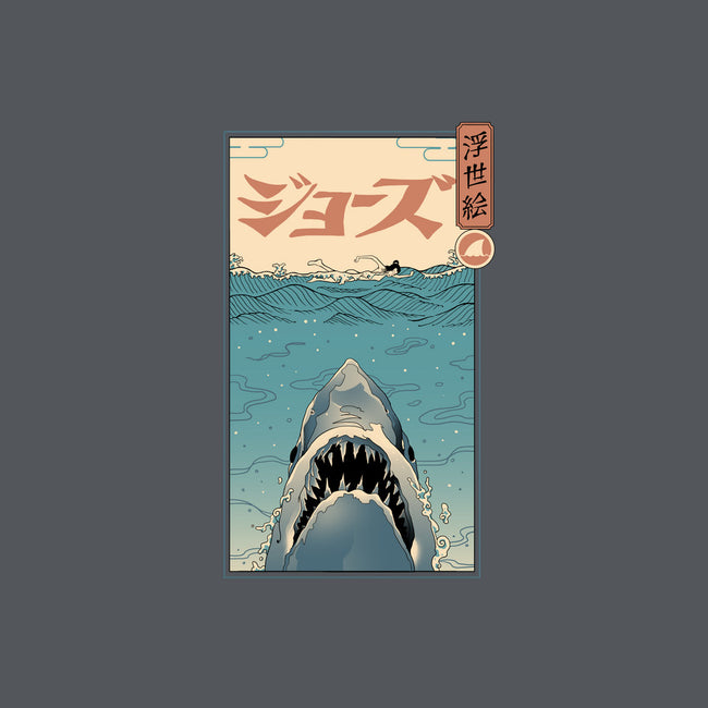 Shark Ukiyo-E-none stretched canvas-vp021