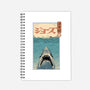 Shark Ukiyo-E-none dot grid notebook-vp021