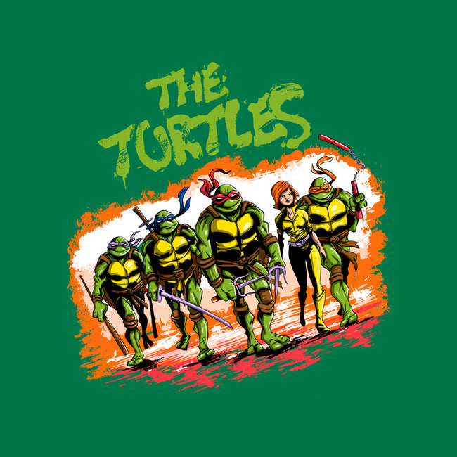 The Ninja Warriors-none removable cover w insert throw pillow-zascanauta