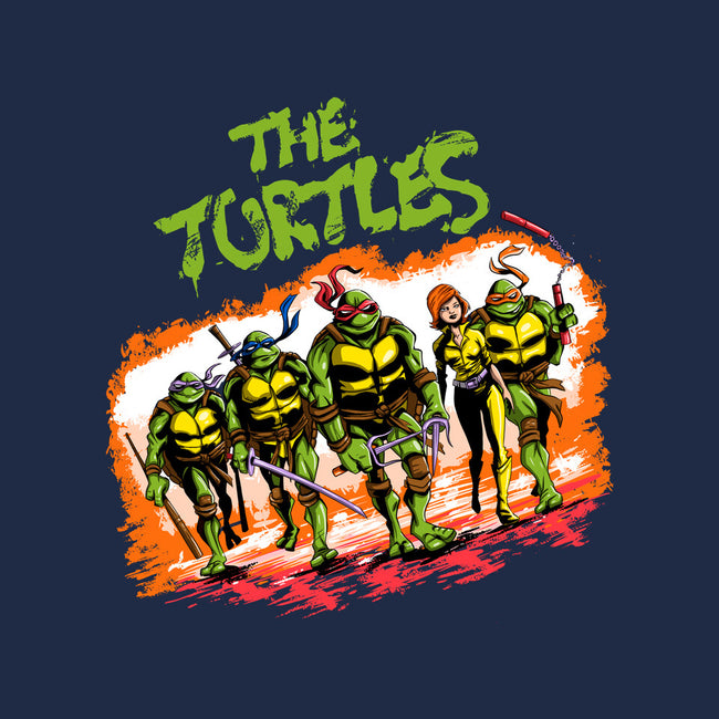 The Ninja Warriors-unisex kitchen apron-zascanauta