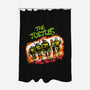 The Ninja Warriors-none polyester shower curtain-zascanauta