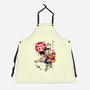 Straw Hat Captain-unisex kitchen apron-DrMonekers