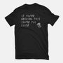 Too Close-unisex basic tee-TeeFury