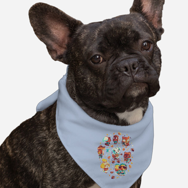 Tarantula Island-dog bandana pet collar-Geekydog